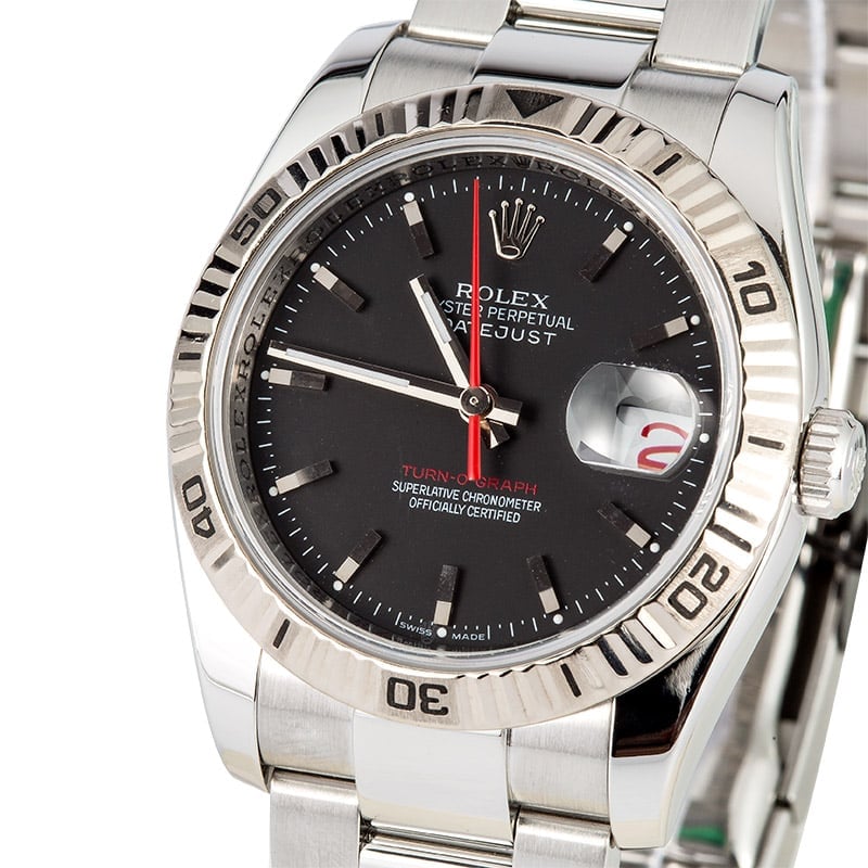 Rolex Thunderbird 116264 Black Dial