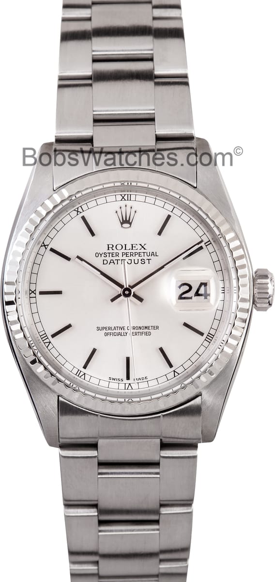 rolex datejust 16018