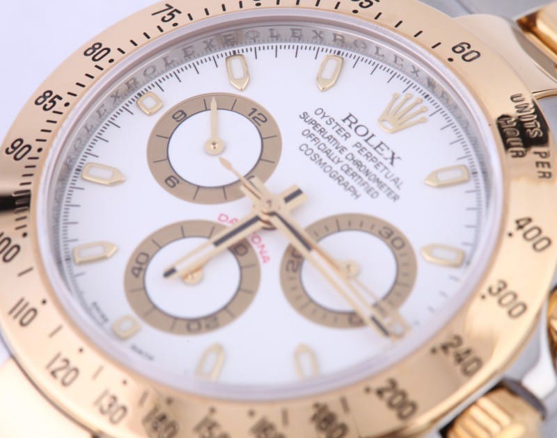 Rolex Daytona White Face 116523 for Sale at $10295.00
