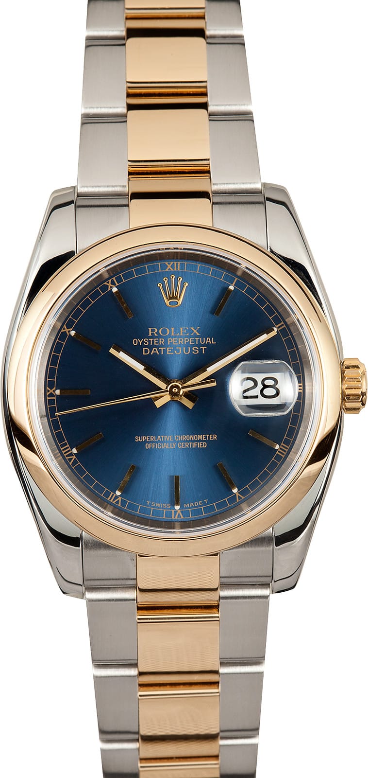 Rolex Datejust 116203 Blue Save On Authentic Rolex rolex datejust 116203 blue save on authentic rolex