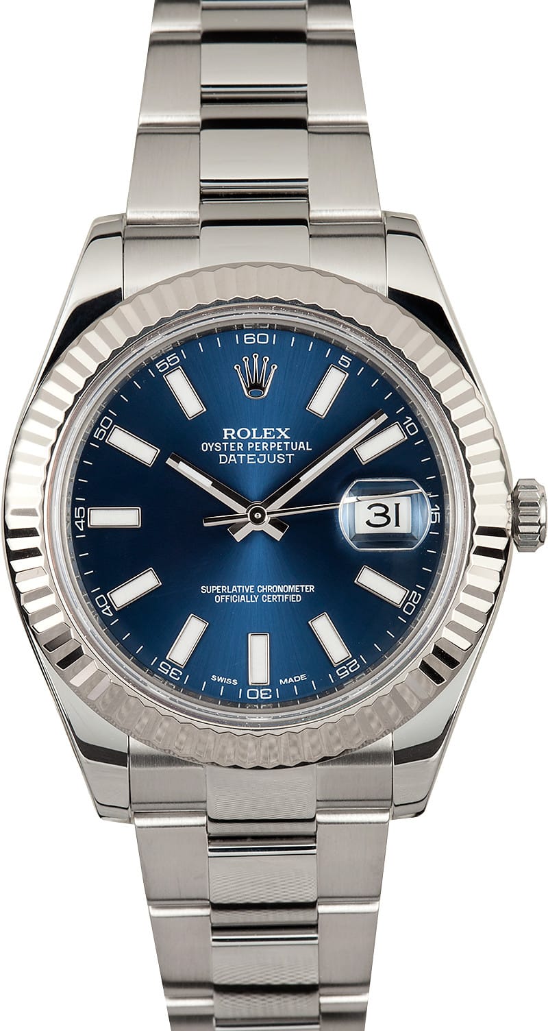 used mens rolex datejust