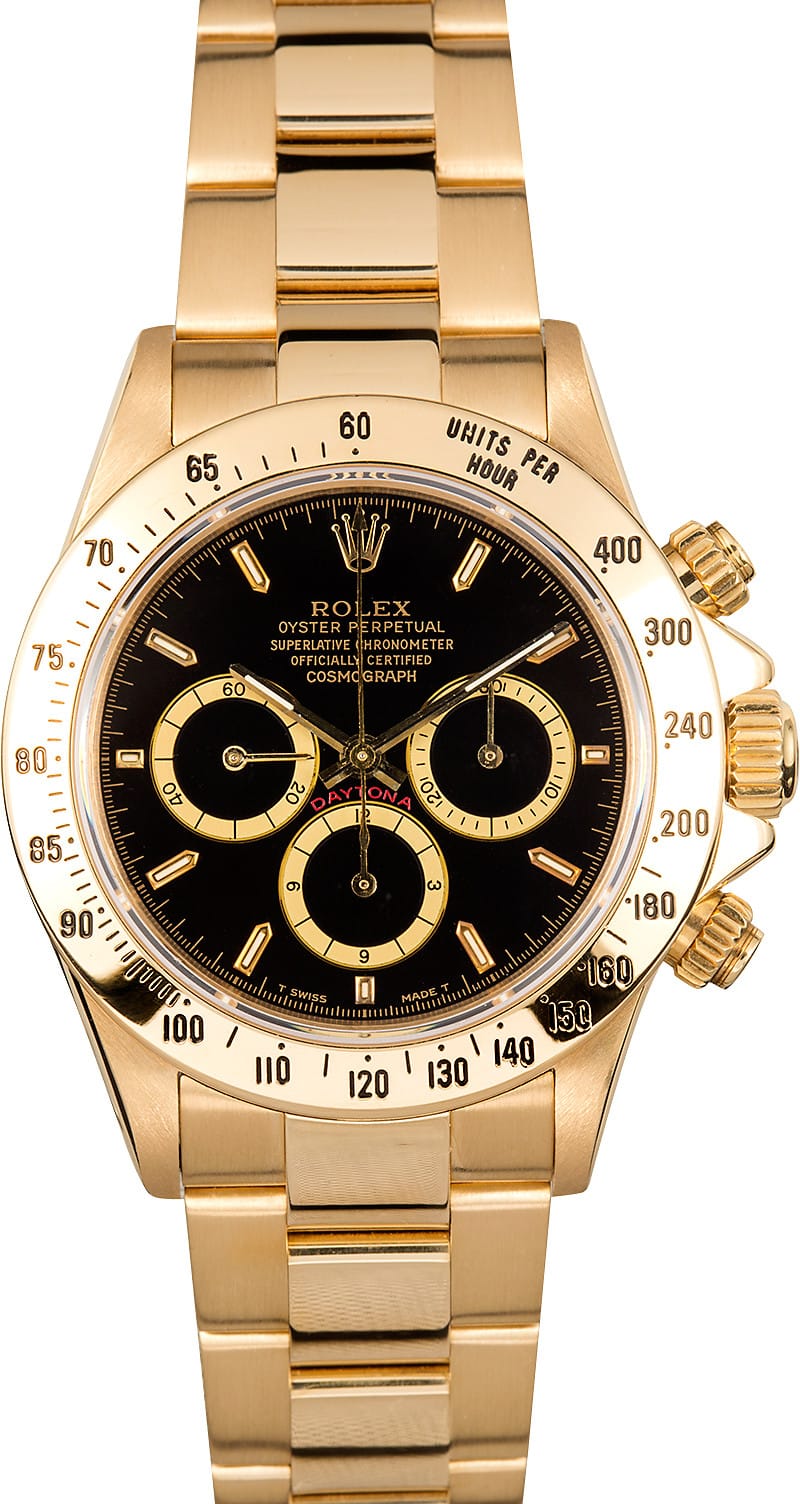 Used Rolex Daytona >> Rolex Daytona 18k Yellow Gold 16528 Used Rolex Daytona >> Rolex Daytona 18k Yellow Gold 16528