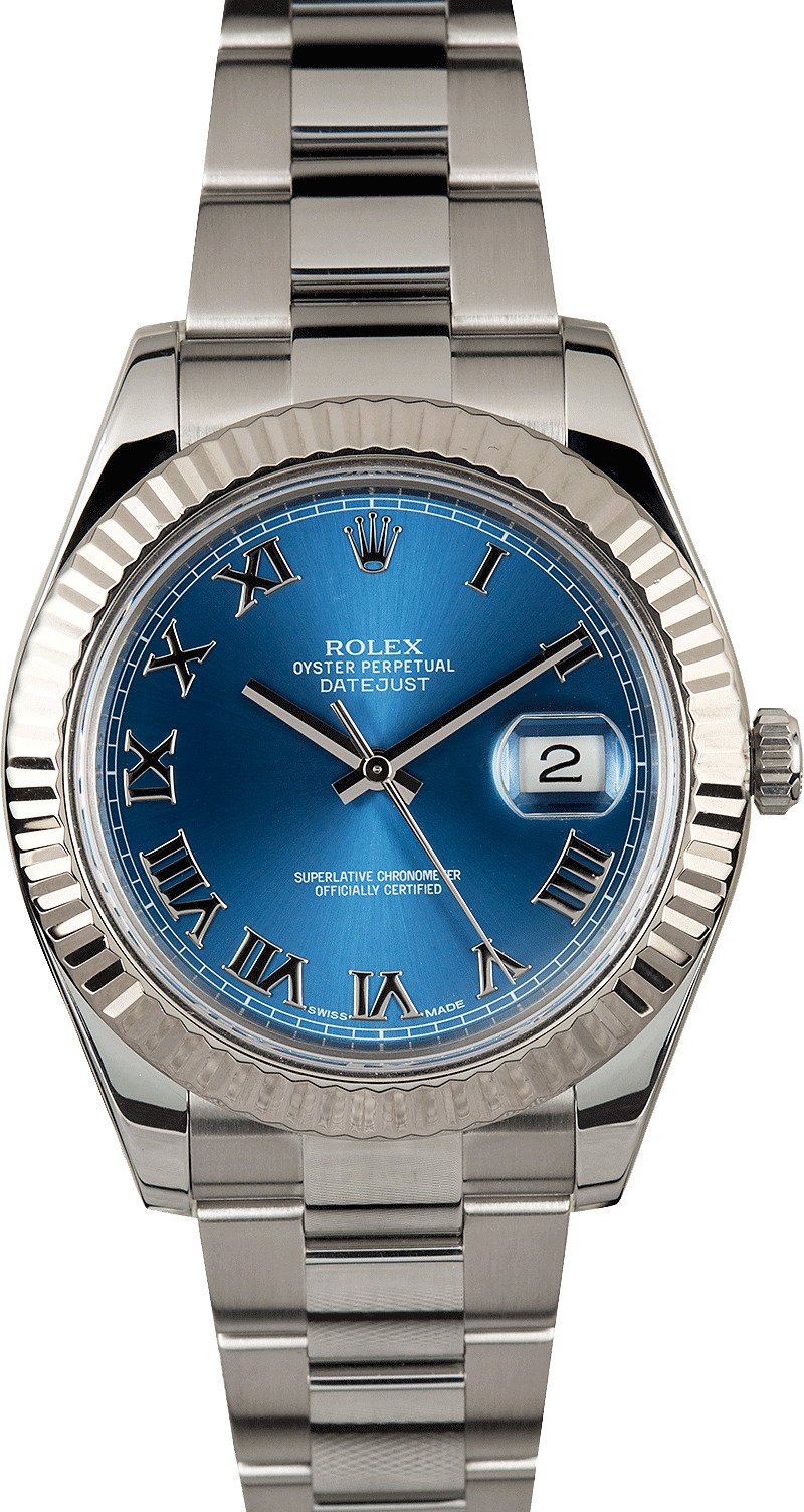 datejust 2 blue dial
