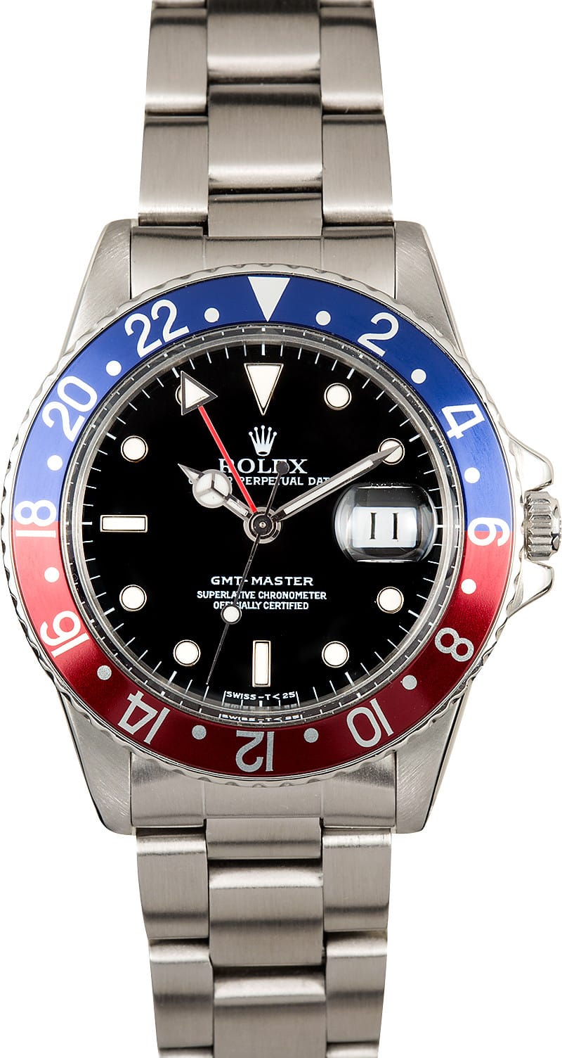 Used Rolex Daytona >> Rolex GMT-Master Vintage 16750 Pepsi Used Rolex Daytona >> Rolex GMT-Master Vintage 16750 Pepsi