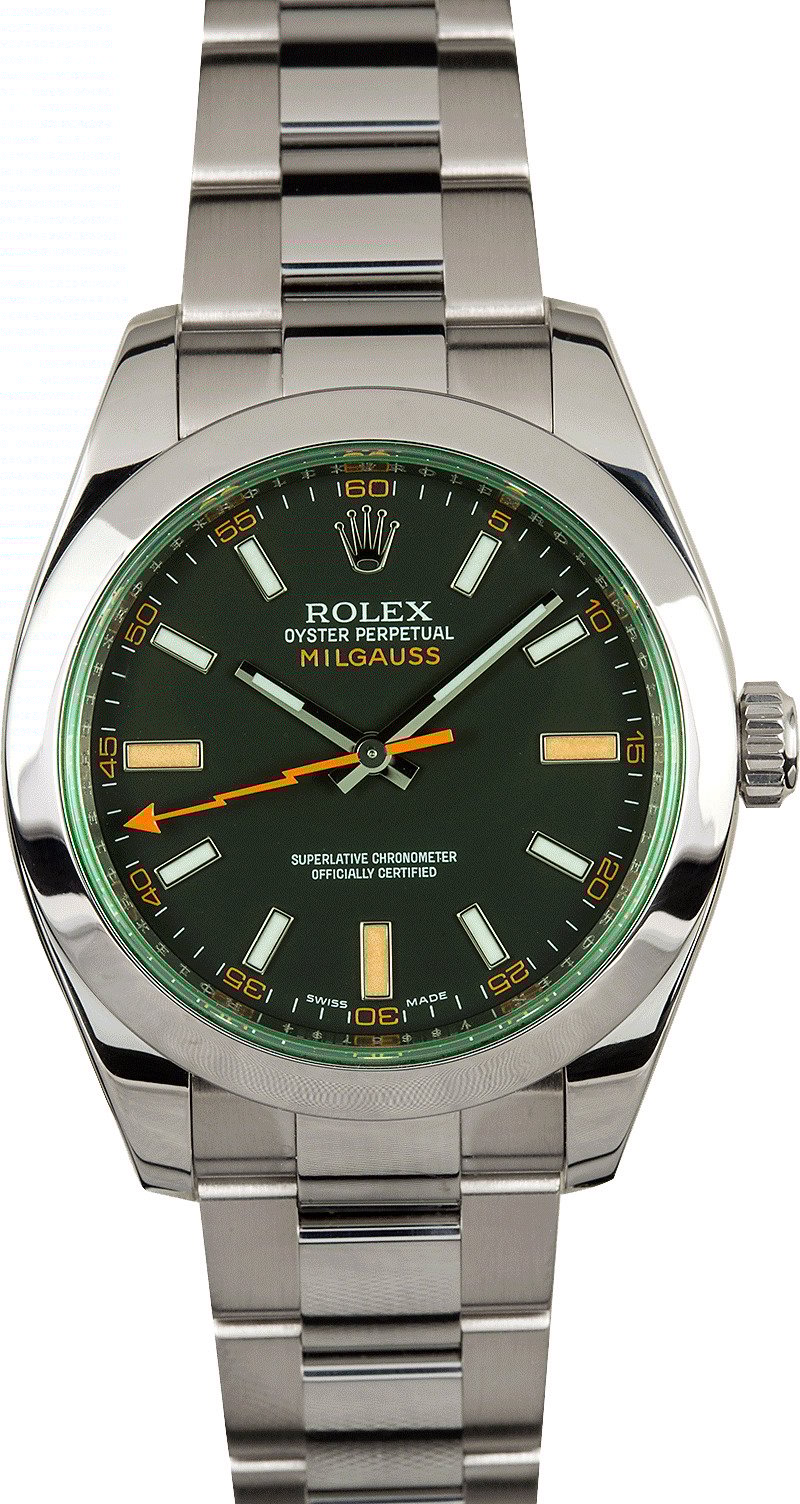 rolex milgauss all black
