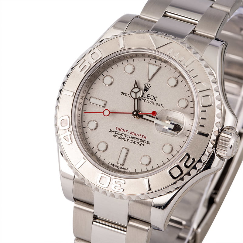 Pre-Owned Rolex Yacht-Master 116622 Platinum
