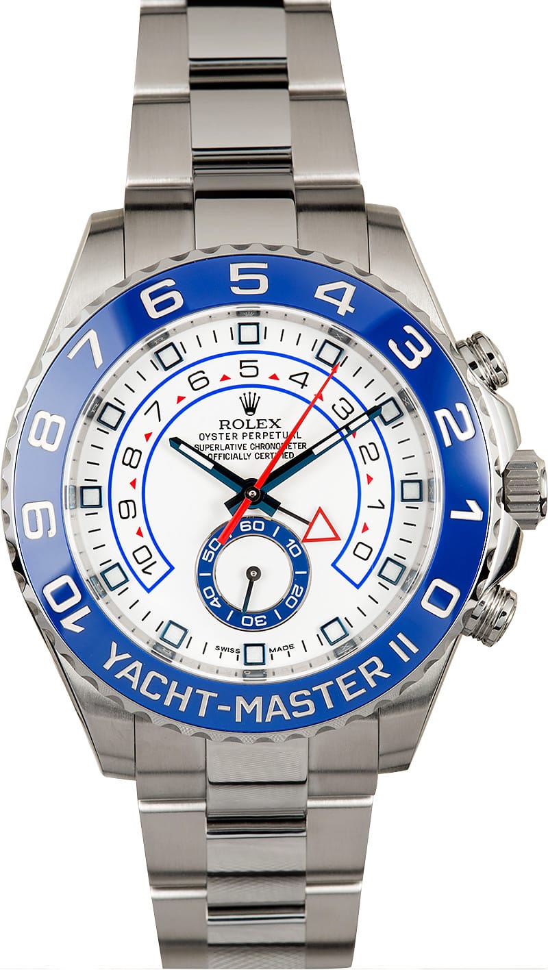 Rolex Yacht-Master II Stainless Steel 116680 - Certified ...
