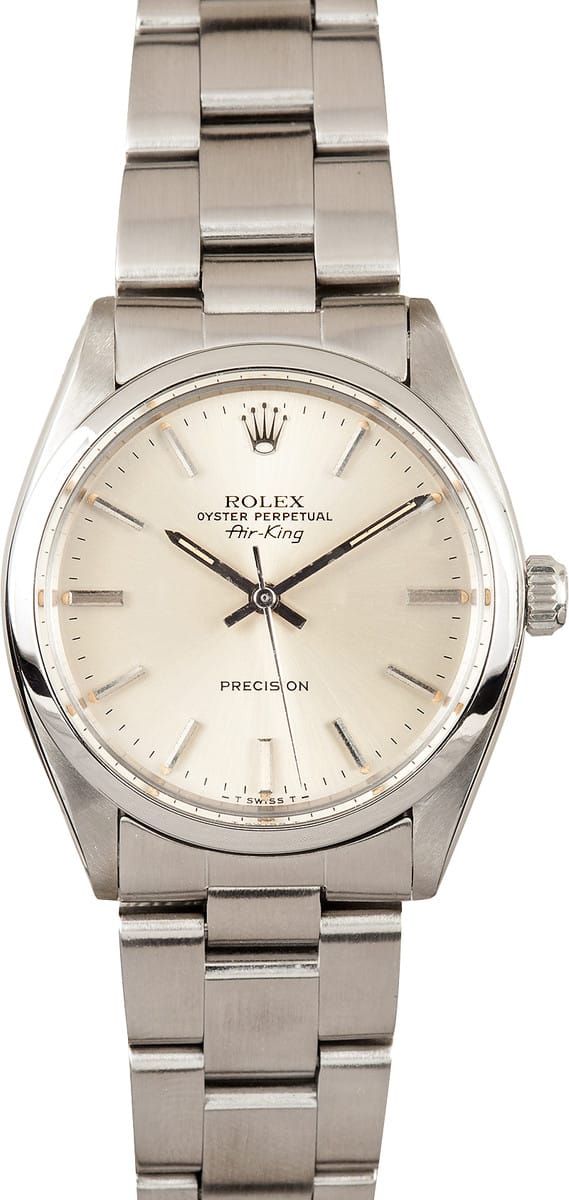 rolex oyster perpetual air king precision 5500