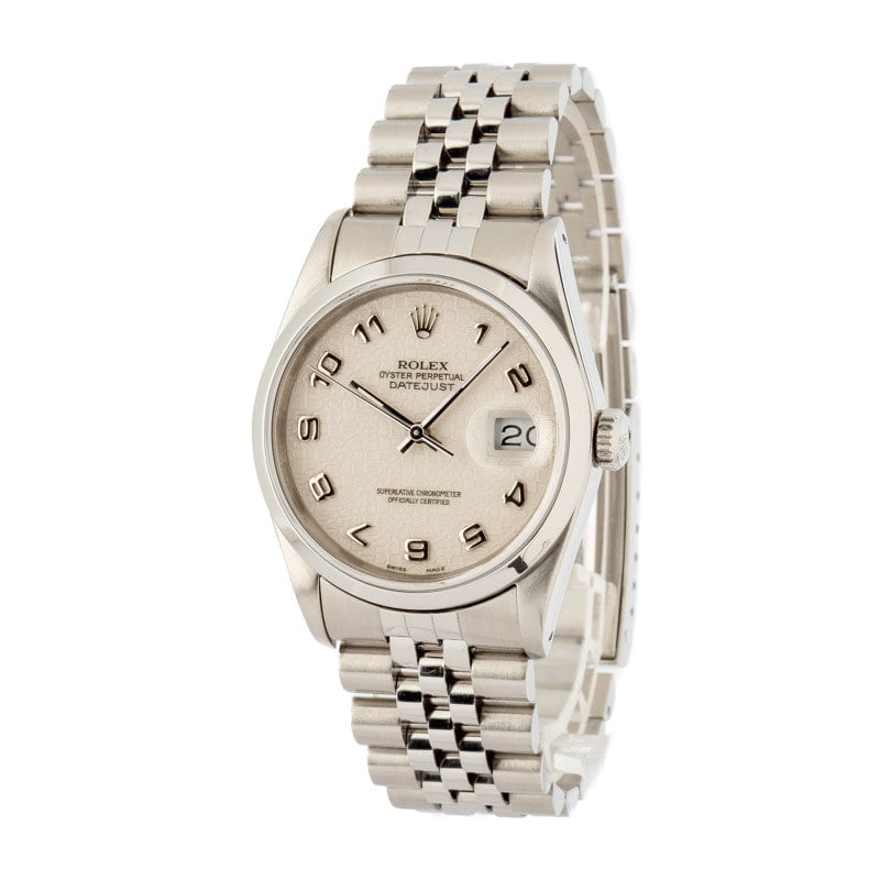 Pre-Owned Rolex Datejust 16200 Stainless Steel
