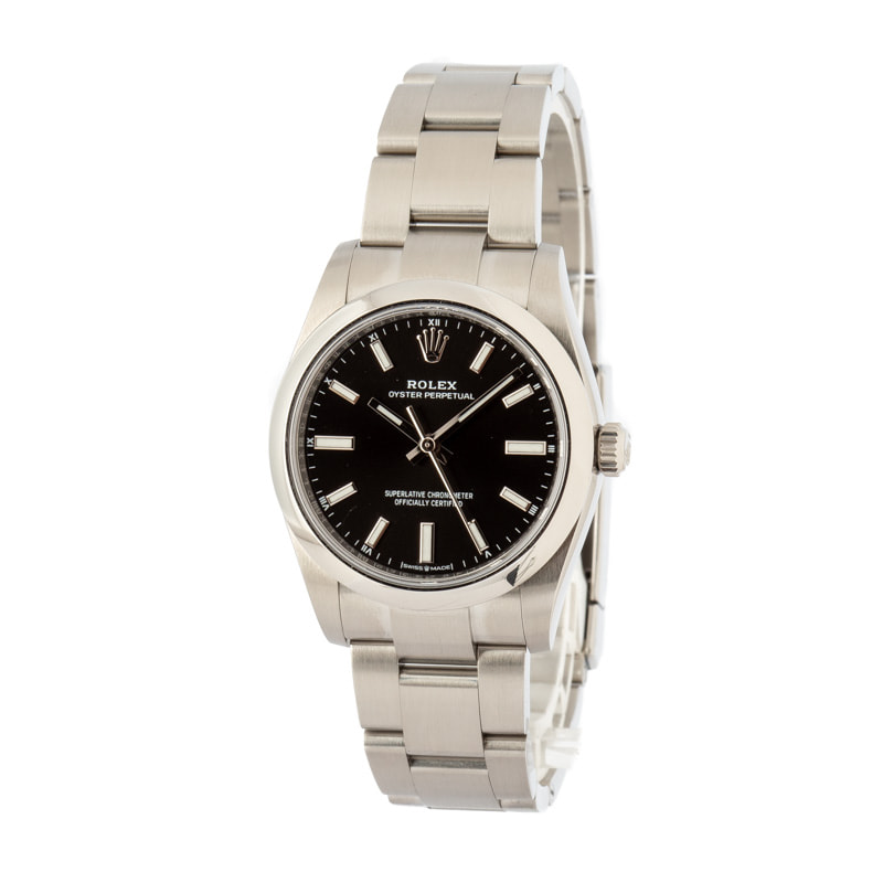 Rolex Oyster Perpetual Black 124200