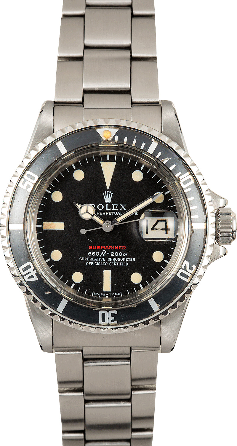 Used Rolex Submariner >> Vintage Rolex Red Submariner 1680 Used Rolex Submariner >> Vintage Rolex Red Submariner 1680