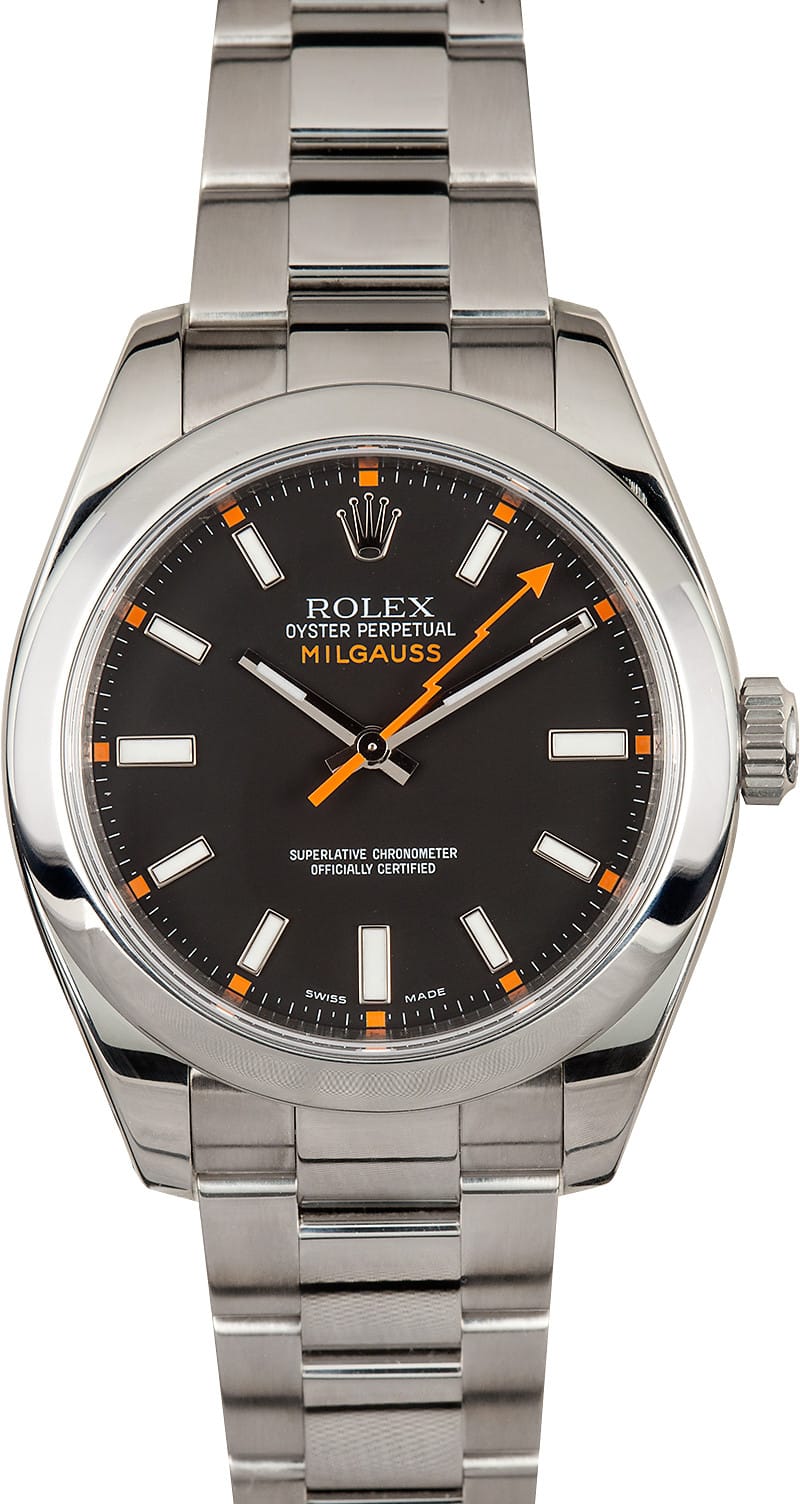 rolex milgauss dial watches