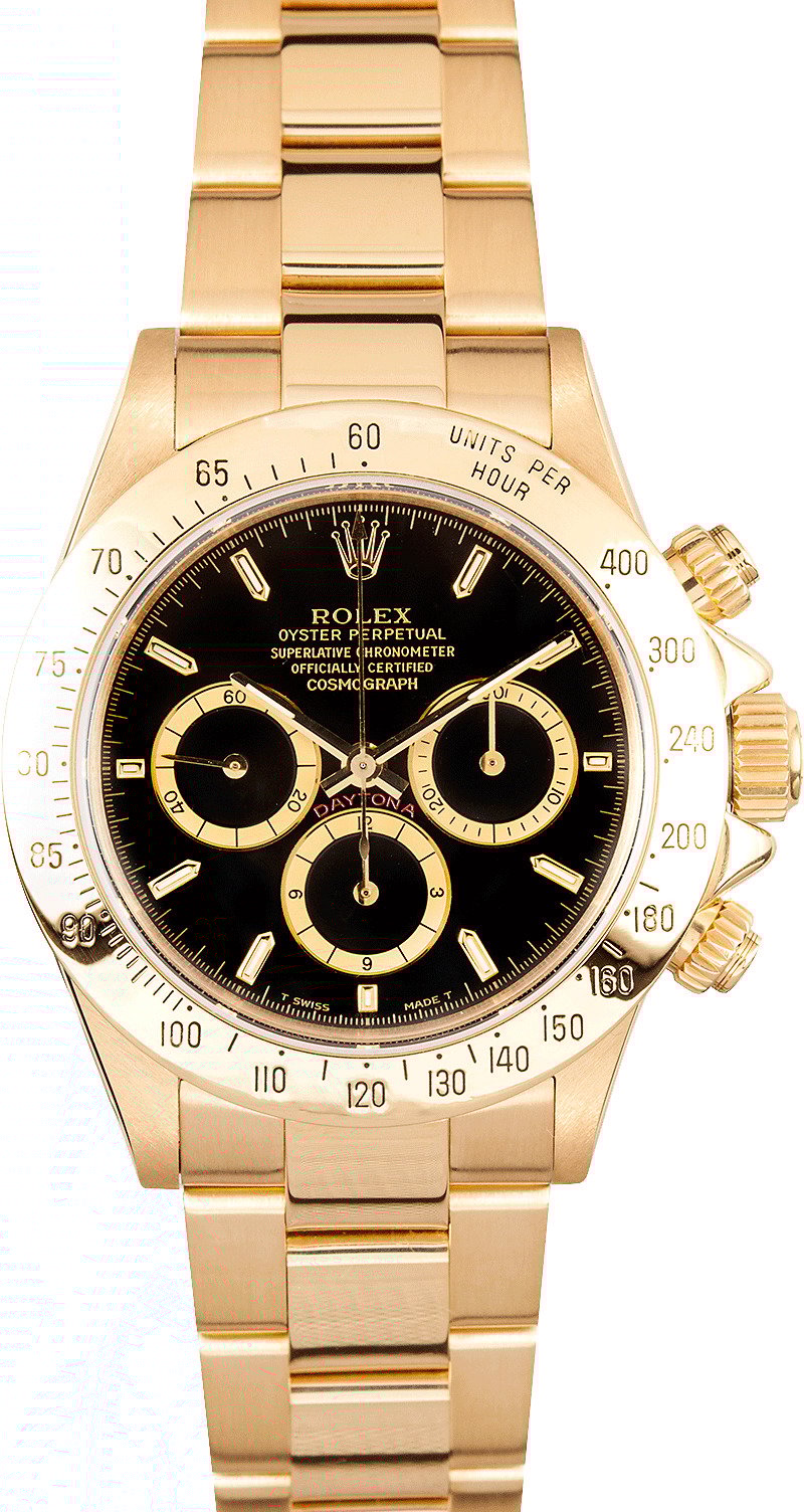 Used Rolex Daytona >> Rolex Daytona Gold 16528 - Save At Bob's Watches Used Rolex Daytona >> Rolex Daytona Gold 16528 - Save At Bob's Watches