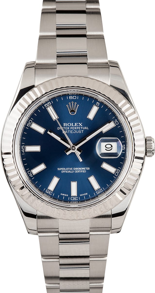 datejust 31 blue dial