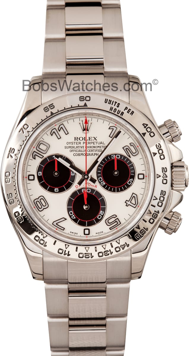 gold rolex with white face