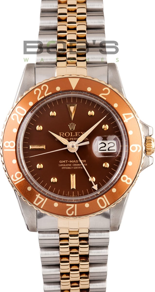 Rolex GMT Rootbeer Dial Bob s Watches rolex-gmt-rootbeer-dial-bob-s-watches