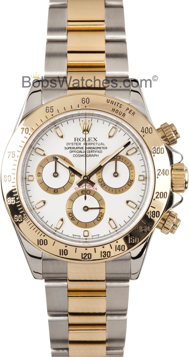 Rolex Daytona Two Tone 116523 - 100% Authentic Rolex