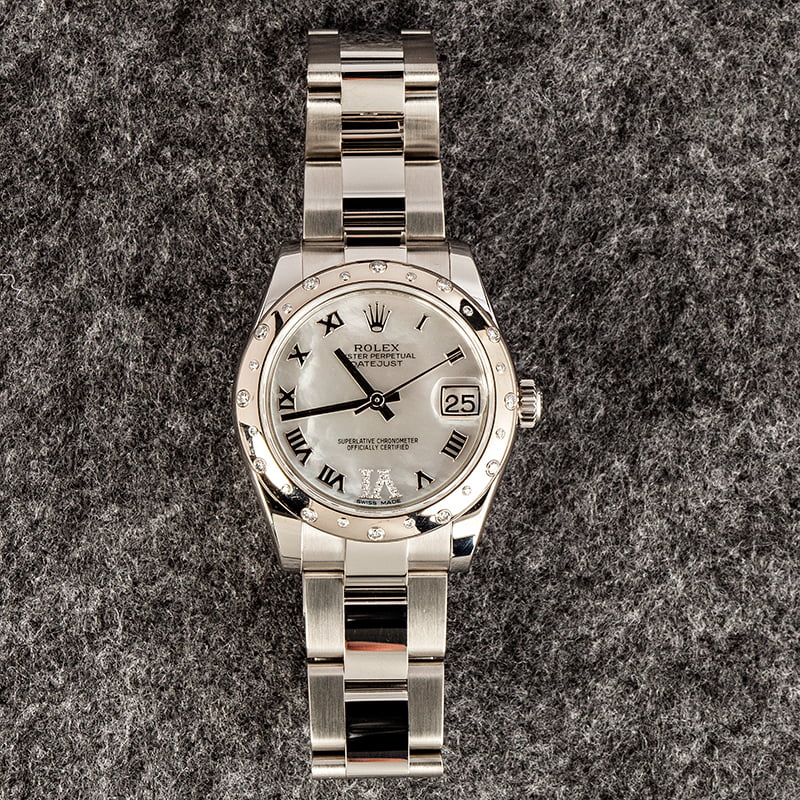 Used Rolex Mid-Size Datejust 178344