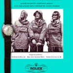 Rolex Explorer poster for 60th anniversary of Everest climb