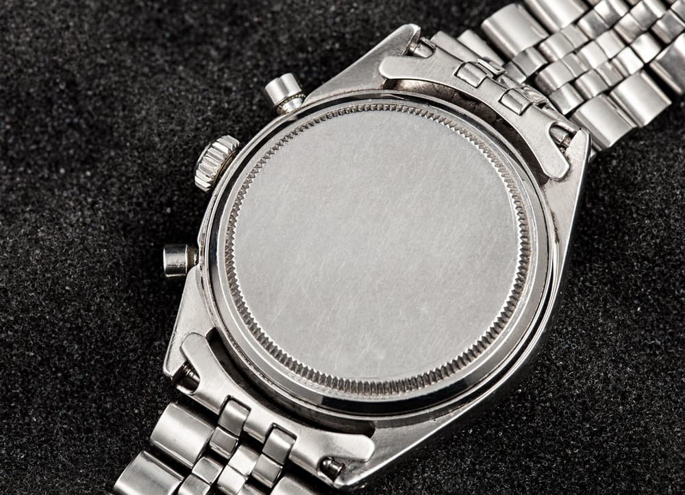 original rolex design case back