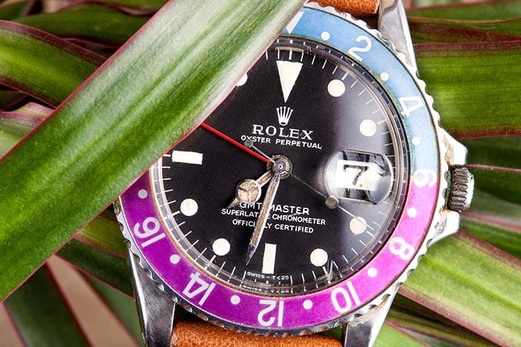 rolex replica gmt vintage tropical dial