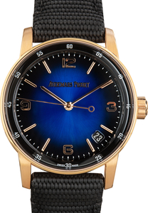 Pre-Owned Audemars Piguet Code 11:59 18k Pink Gold Blue Dial