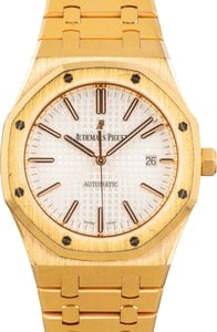 Audemars Piguet Royal Oak White Dial