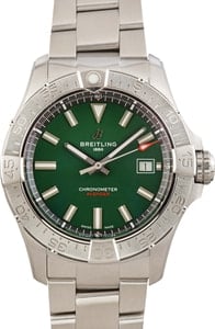 Used Breitling Avenger Automatic 42 Green Dial