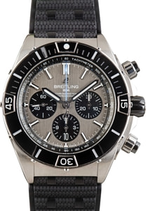Pre-owned Breitling Super Chronomat B01 44 Steel