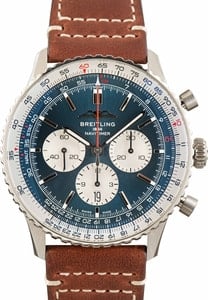 Used Breitling Navitimer B01 Chronograph 46 Blue Dial