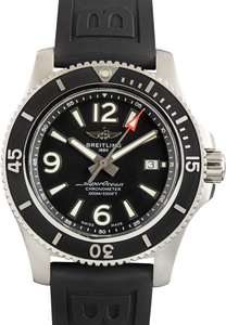 Pre-Owned Black Dial Breitling Superocean Automatic 44
