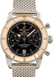 Pre-Owned Breitling Superocean Heritage Chronograph Steel & Red Gold