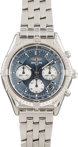 Pre-Owned Breitling Windrider Chrono Cockpit Blue Dial