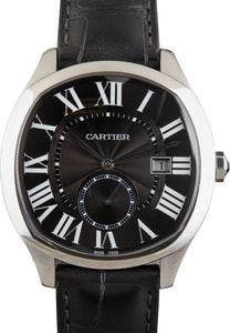 Drive De Cartier Steel WSNM009 Black Dial