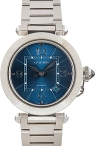 Cartier Pasha Chronograph WSPA0038 Blue Dial
