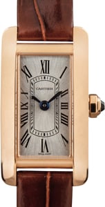 Pre-Owned Cartier Tank Americaine Watch Ref WGTA0341 Mini Model