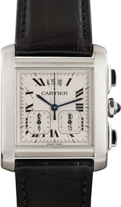 Cartier Tank Francaise W5101455 Stainless Steel