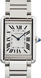 Pre-Owned Cartier Tank Must Stainless Steel WSTA0041 Large Model