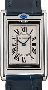 Cartier Tank Busculante Ref W1011258 Stainless Steel