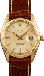 Pre-Owned Rolex Date 1503 Yellow Gold