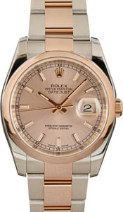 Rolex Datejust 116201 Pink Dial