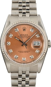 Pre-Owned Rolex Datejust 16234 Diamond Dial