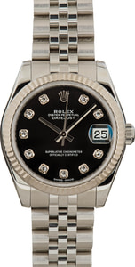 PreOwned Rolex Datejust Diamond Dial 178274