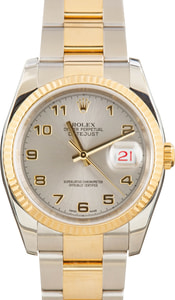 Rolex Datejust 36 116233 Slate Arabic Dial