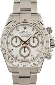 Pre-Owned Rolex Daytona 116520 White Dial