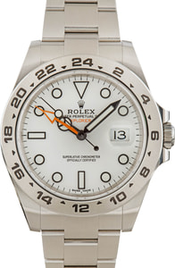 Rolex Explorer II Ref 216570 Steel Oyster Bracelet