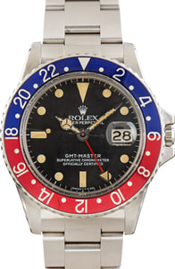 Vintage Rolex GMT-Master Pepsi Ref 1675 Oyster Bracelet