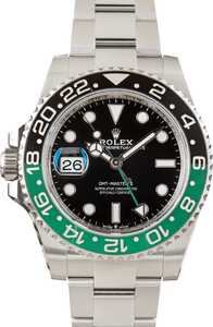 Pre-Owned Stainless Steel Rolex GMT-Master II Ref 126720VTNR Sprite