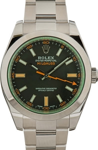 Rolex Milgauss 116400 Black Dial