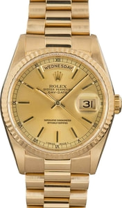 Rolex Day-Date President 18238 Champagne